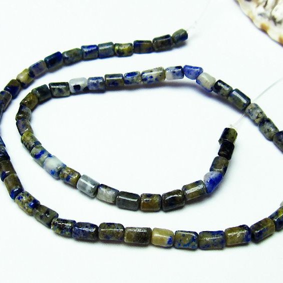 ラピスラズリ 一連 4mm ビーズ [t476-1934]