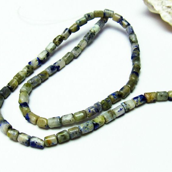 ラピスラズリ 一連 5mm ビーズ [t476-2010]