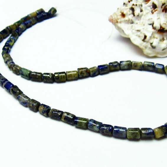 ラピスラズリ 一連 5mm ビーズ [t476-2018]