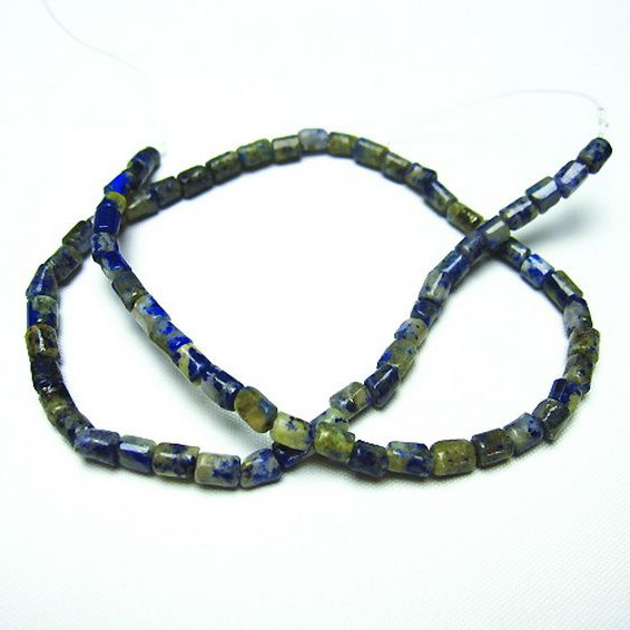 ラピスラズリ 一連 4mm ビーズ[T476-2157]