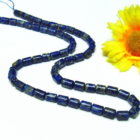 ラピスラズリ 一連 5mm ビーズ [t476-2440]