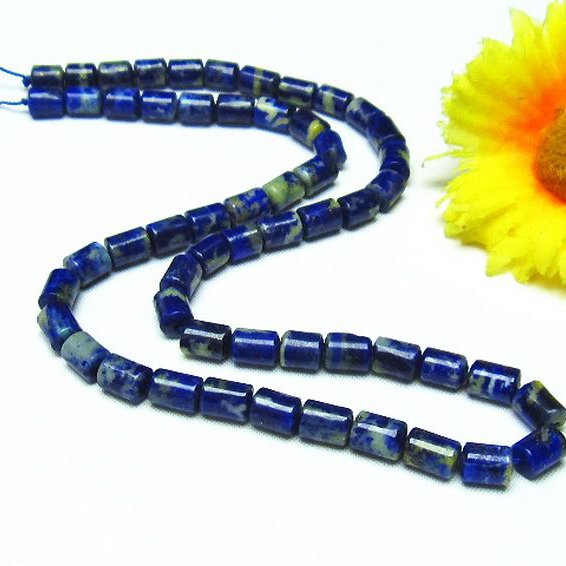 ラピスラズリ 一連 5mm ビーズ [t476-2448]