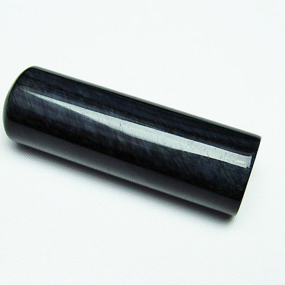 ブルータイガーアイ※青虎目石 印材　※別途料金で篆刻可能 20mm [T48-604]