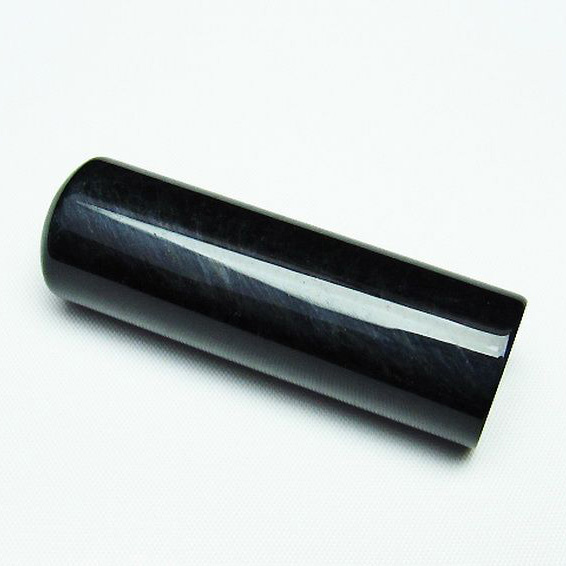 ブルータイガーアイ※青虎目石 印材　※別途料金で篆刻可能 20mm [T48-615]
