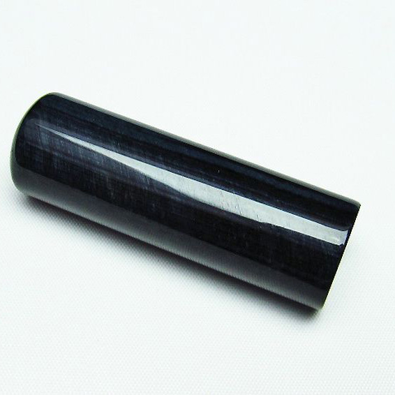 ブルータイガーアイ※青虎目石 印材　※別途料金で篆刻可能 20mm [T48-617]