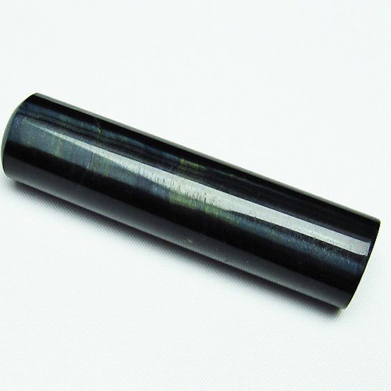 ブルータイガーアイ※青虎目石 印材　※別途料金で篆刻可能 19mm [T48-629]