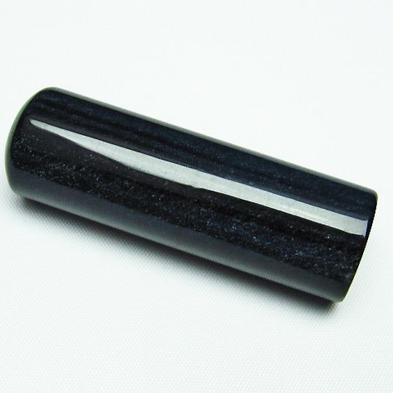 ブルータイガーアイ※青虎目石 印材　※別途料金で篆刻可能 20mm [T48-632]