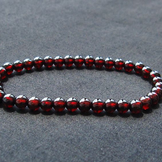 ガーネット ブレスレット  5mm  [T483-7513]