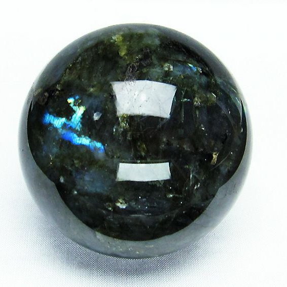 ラブラドライト 丸玉 68mm [T484-1833]