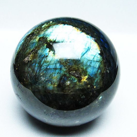 ラブラドライト丸玉87mm