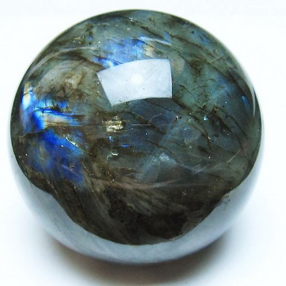 ラブラドライト 丸玉 69mm [T484-2506]