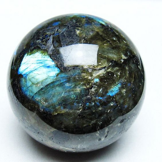 ラブラドライト丸玉74mm