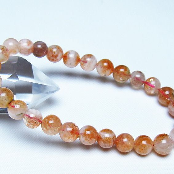 アフリカンストロベリークォーツ ブレスレット 7mm [t489-1616]