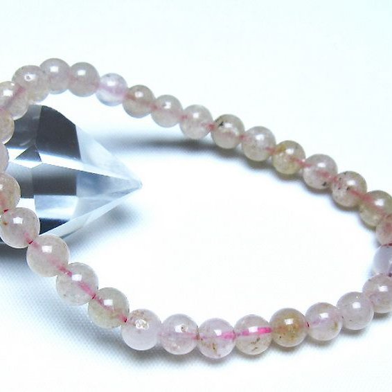 アフリカンストロベリークォーツ ブレスレット 6mm [t489-1624]