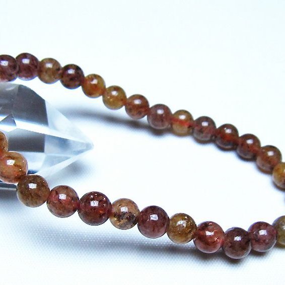 アフリカンストロベリークォーツ ブレスレット 6mm [t489-1664]