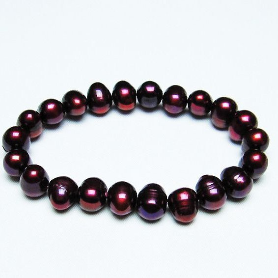 真珠 パール ミックスビーズ  ブレスレット  11mm [T491-1399]