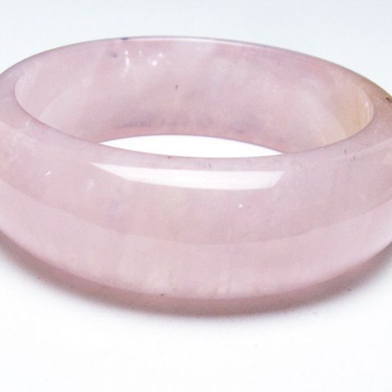 ローズクォーツ バングル  59mm [T492-3636]
