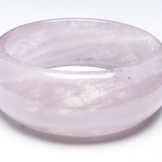 ローズクォーツ バングル  57mm [T492-3640]