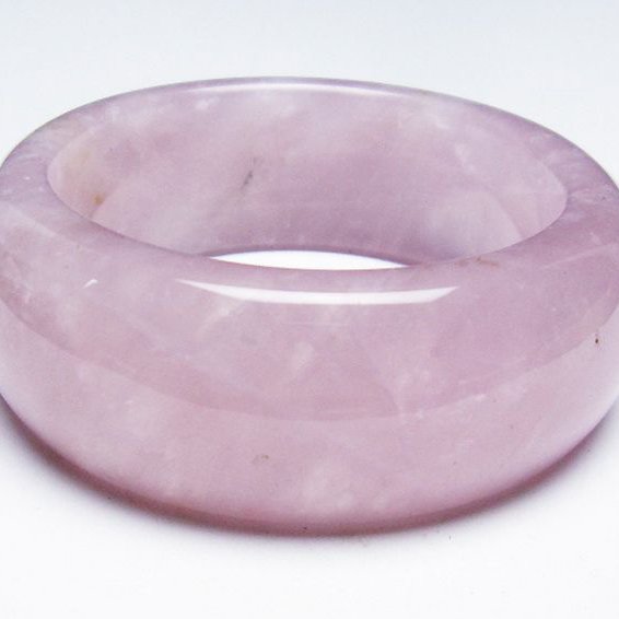 ローズクォーツ バングル 54mm [T492-3763]