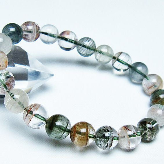 グリーンファントム ブレスレット 9mm [T493-6131]