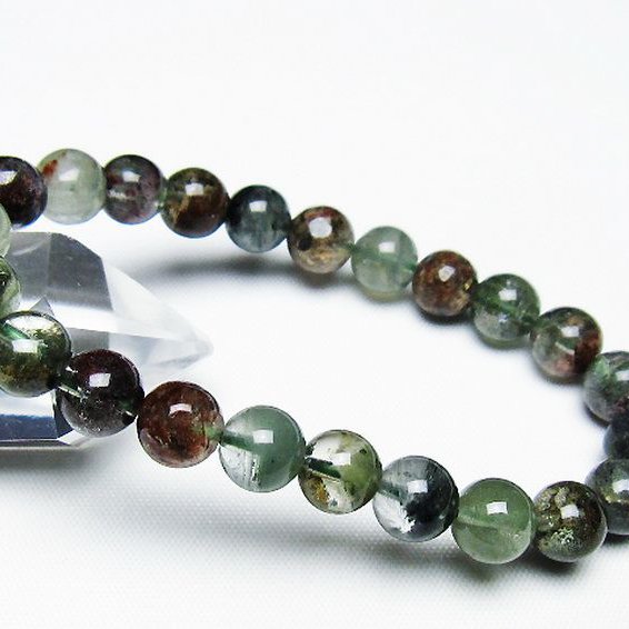 グリーンファントム ブレスレット 8mm [t493-6406]