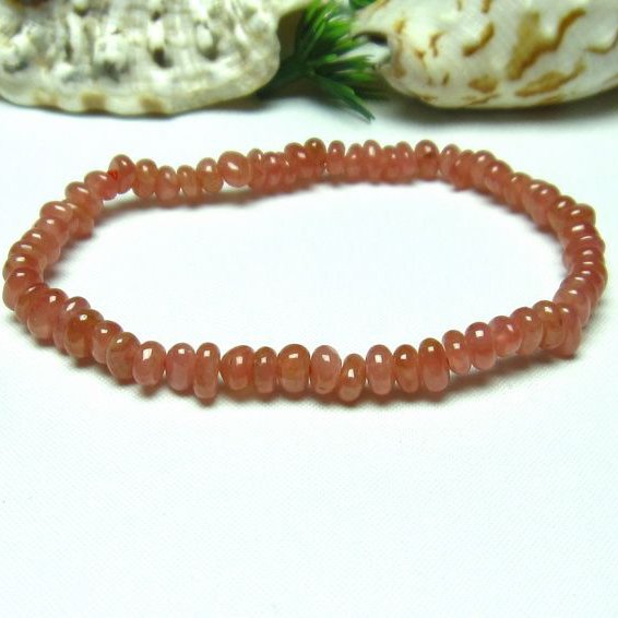 インカローズ ロードクロサイト ブレスレット [T494-2417]