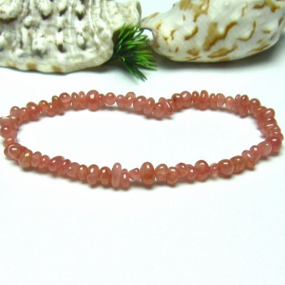 インカローズ ロードクロサイト ブレスレット [T494-2491]