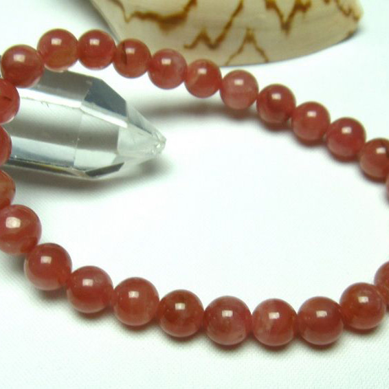 インカローズ ロードクロサイト ブレスレット 7mm [T494-2794]