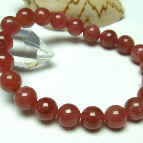 インカローズ ロードクロサイト ブレスレット 10mm [T494-2812]