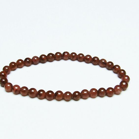 インカローズ ロードクロサイト ブレスレット 6mm [T494-2857]