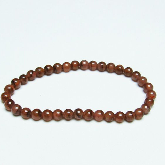 インカローズ ロードクロサイト ブレスレット 5mm [T494-2865]