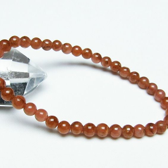 インカローズ ロードクロサイト ブレスレット 5mm [T494-2918]