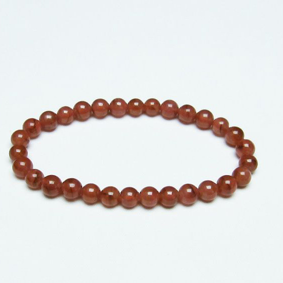 インカローズ ロードクロサイト ブレスレット 6mm [T494-3019]