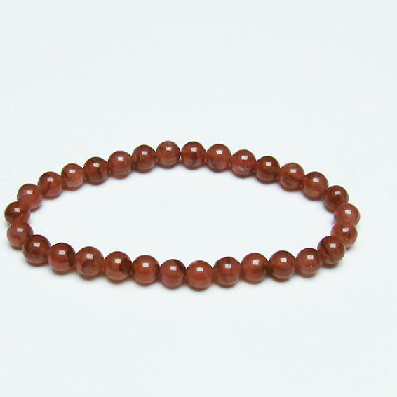 インカローズ ロードクロサイト ブレスレット 6mm [T494-3022]