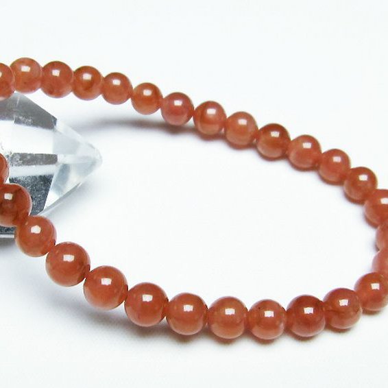 インカローズ ロードクロサイト ブレスレット 6mm [T494-3040]