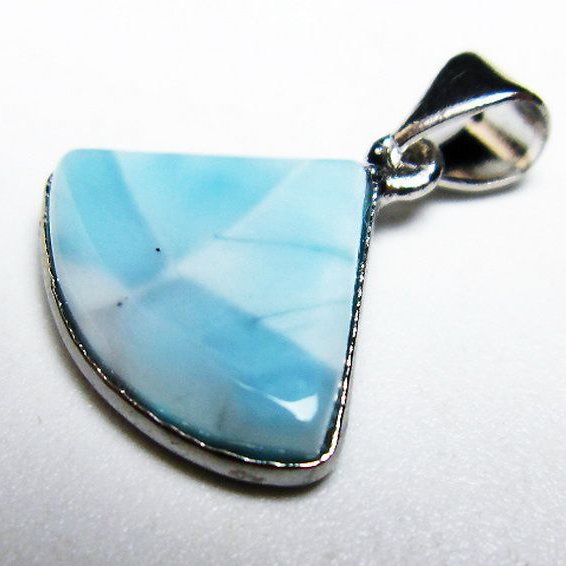 ラリマー ペンダント [T495-3745]