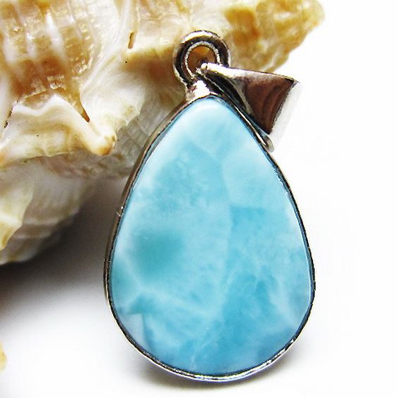 ラリマー ペンダント [t495-4261]