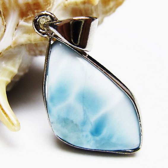 ラリマー ペンダント [T495-4270]