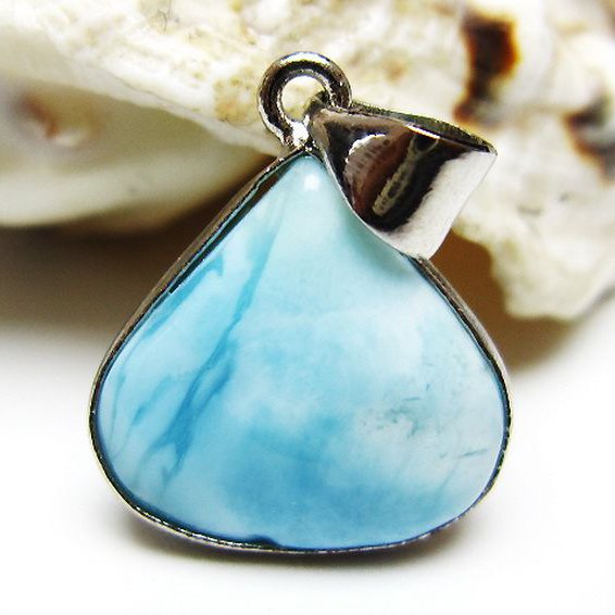 ラリマー ペンダント [t495-4301]