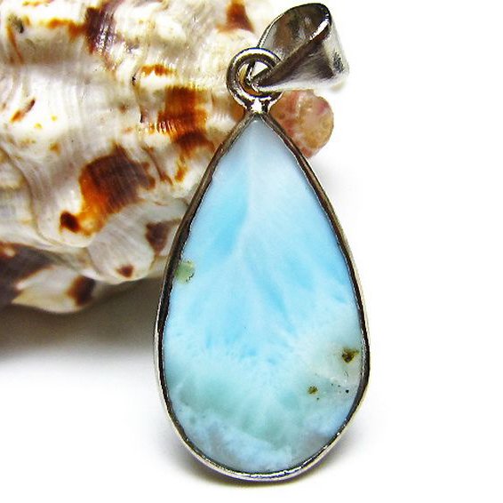 ラリマー ペンダント [t495-4387]