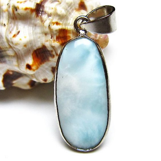 ラリマー ペンダント [t495-4388]