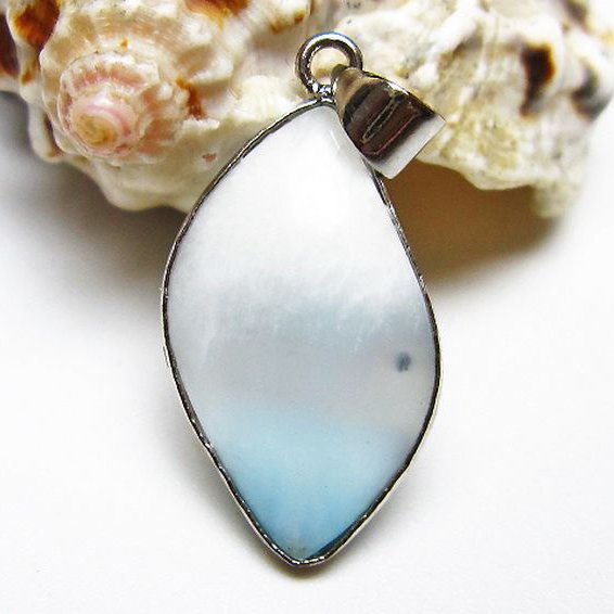 ラリマー ペンダント [t495-4404]