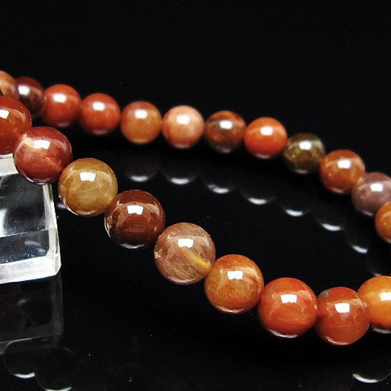 金針ルチル水晶 ブレスレット 8mm [t5-21999]