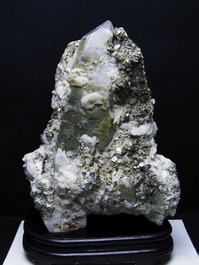 7.8Kg 雲母入り ヒマラヤ水晶 原石 [t501-4325]