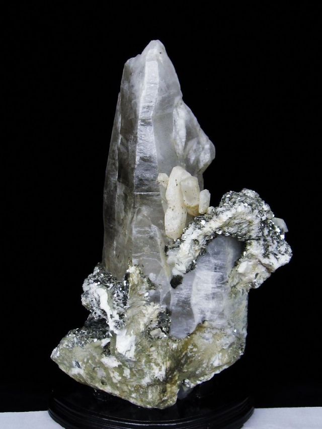 21.1Kg 雲母入り ヒマラヤ水晶 原石 同梱不可 [t501-4341]