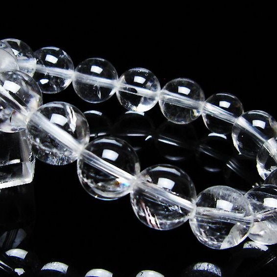 アイリスクォーツ 虹入り レインボー水晶 ブレスレット 11mm [T506-2813]