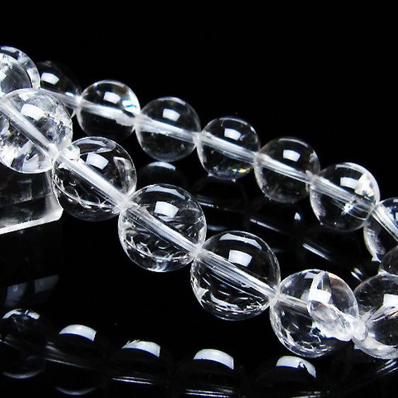 アイリスクォーツ 虹入り レインボー水晶 ブレスレット 13mm [T506-2840]