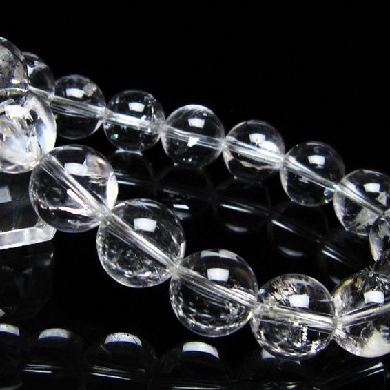 アイリスクォーツ 虹入り レインボー水晶 ブレスレット 12mm [t506-3010]