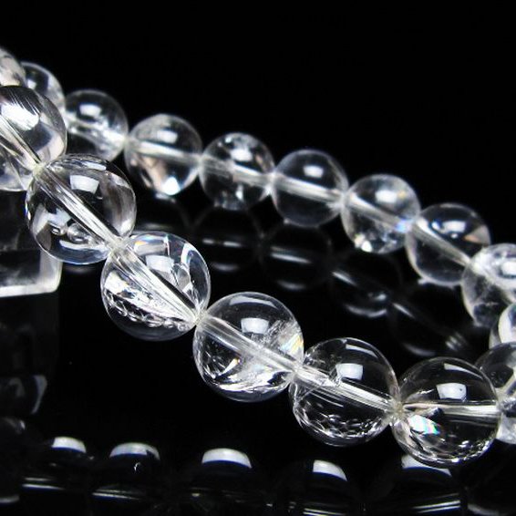 アイリスクォーツ 虹入り レインボー水晶 ブレスレット 11mm [t506-3022]