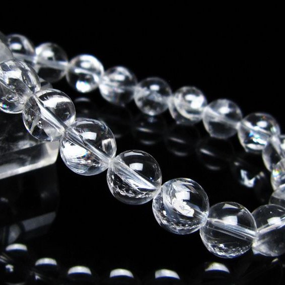 アイリスクォーツ 虹入り レインボー水晶 ブレスレット 9mm [t506-3029]